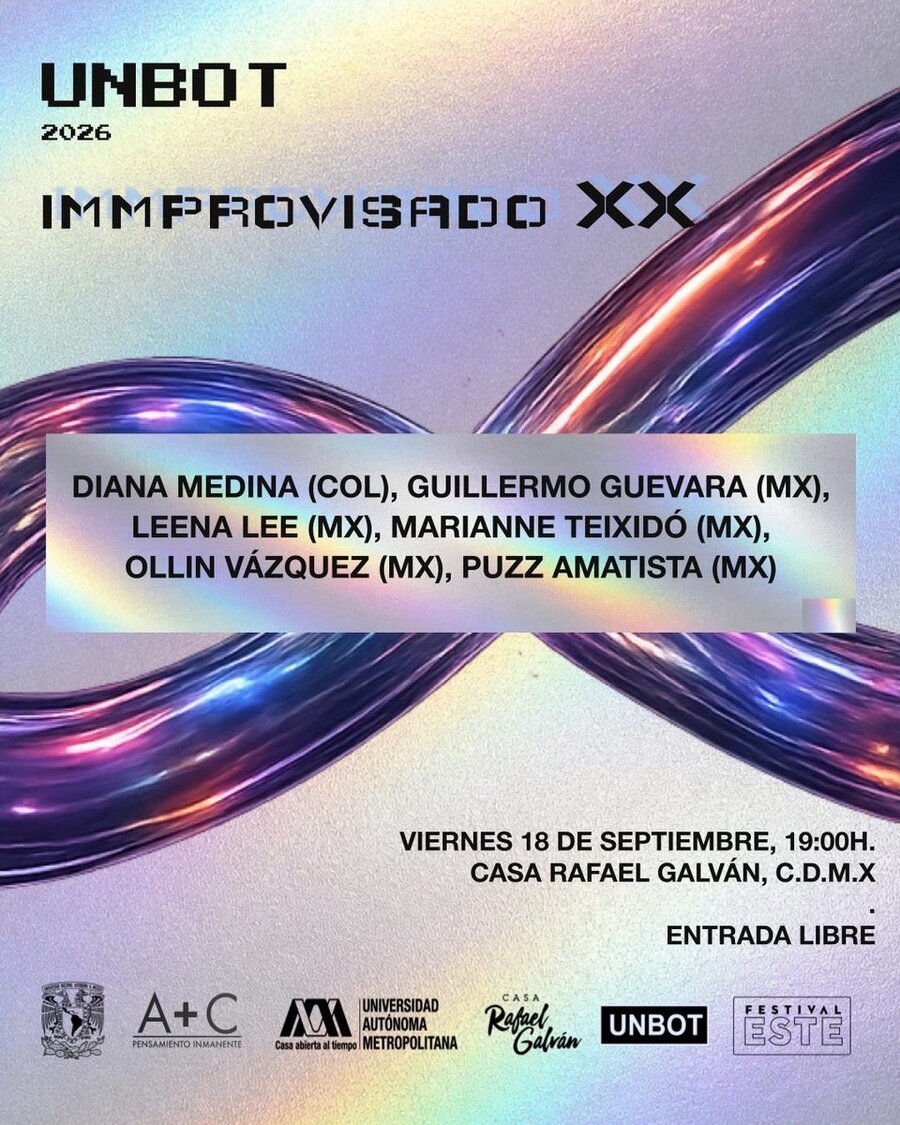 Improvisado XX. Variaciones para un espacio infinito — 18 de septiembre
